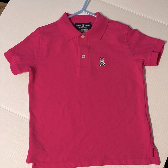 Psycho bunny-Youth Extra Small- Pink in color - Picture 3 of 3